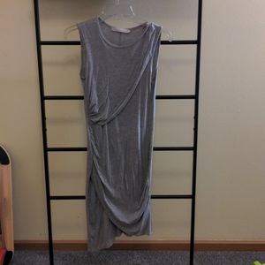 Main Label Gray Asymmetrical Dress S